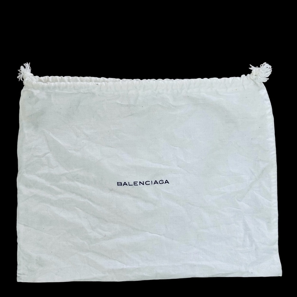 Balenciaga Dust Bag Drawstring Dust Bag Cotton White 1